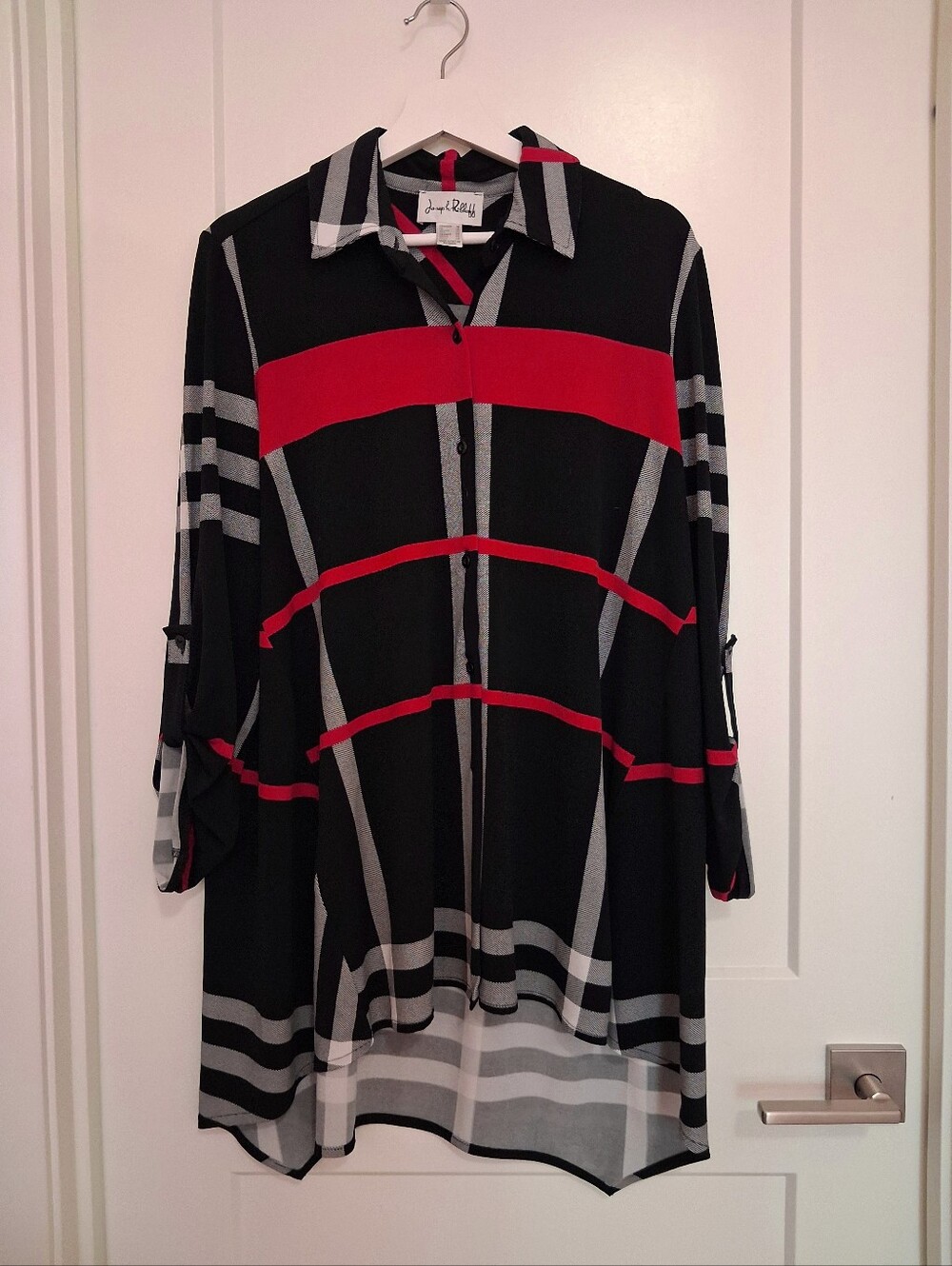 Joseph Ribkoff Plaid Tunic